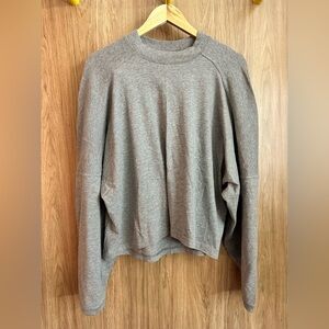 Aerie gray sweater crewneck
